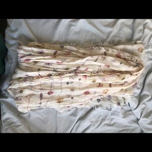 floral scarf!